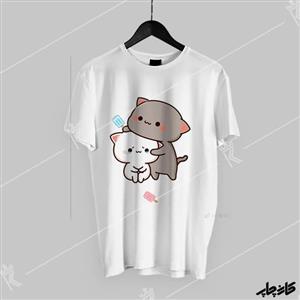 تیشرت گربه های پیچ و گوما قهر کرده
