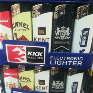 فندک مارک سیگار kkk بسته 50 عددی