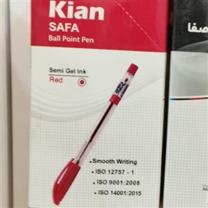 خودکار قرمز کیان صفا بسته 50 عددی