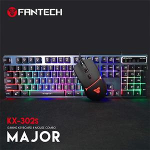 باندل گیمینگ فن تک KEYBOARD Mouse FANTECH Major KX302s