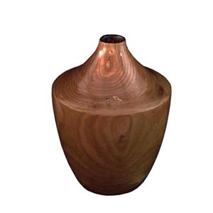 گلدان چوبی خراطی