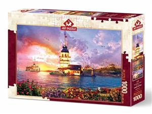 پازل 1000 تکه آرت پازل طرح The Maidens tower کد 5179