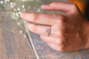 انگشتر نقره ماه رو 