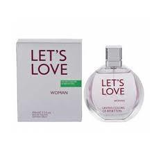 عطر و ادکلن زنانه بنتون لتس لاو ادوتویلت Benetton Lets Love EDT for women 