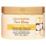 کرم مرطوب کننده و تقویت کننده موهای فر عسل خالص کرم اف نچرال Creme of Nature Pure Honey Moisture Whip Twisting Cream 326g