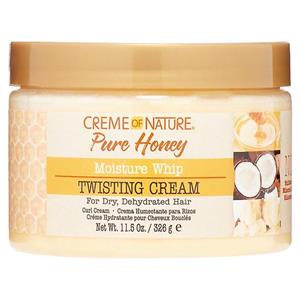 کرم مرطوب کننده و تقویت کننده موهای فر عسل خالص کرم اف نچرال Creme of Nature Pure Honey Moisture Whip Twisting Cream 326g