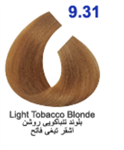 رنگ مو پیلون 120  میل بلوند تنباکویی روشن شماره 9.31