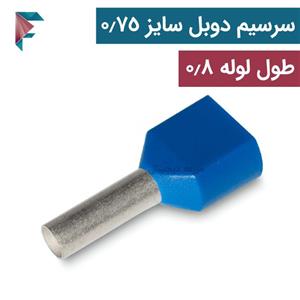 وایرشو دوبل سایز 0.75 مدل TE7508 بسته 100 عددی