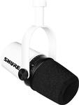 میکروفن shure mv7 white noir (limited edition) رنگ سفید – 