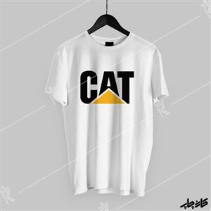 تیشرت لوگو کاترپیلار CAT 