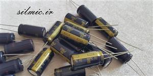 خازن های فای 1200 میکرو فاراد 10 ولت سری FC پاناسونیک سری آدیو low impedance