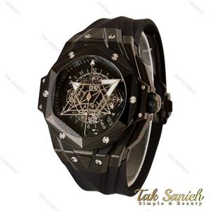 ساعت هابلوت کهکشانی مشکی مردانه Hublot-4346-G 