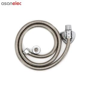 شیلنگ توالت نقره ای طول 120 سانتی متر