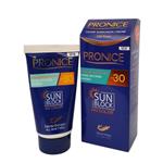 کرم ضد آفتاب بی رنگ پرونایس با SPF30 حجم 50 میل