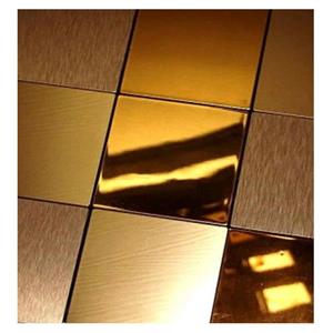 دیوارپوش تایل استیل پشت چسب دار کد 9009C