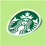 استیکر starbucks