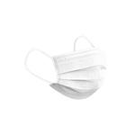 ماسک پزشکی سه لایه پشت گوشی حیات رنگ سفید 50 عددی