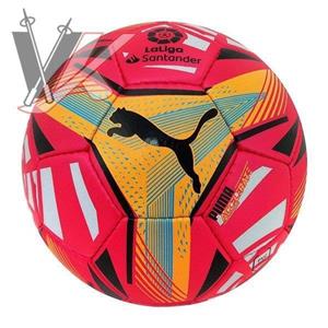 توپ فوتبال سایز 5 دوخت پوما Liga 2021 صورتی کد 1901090