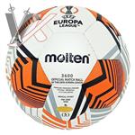 توپ فوتبال سایز 5 دوخت مولتن لیگ اروپا مدل 3600 کد 1901066