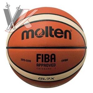 توپ بسکتبال سایز 7 پرسی چرم مولتن مدل PL7X کد 1904008 