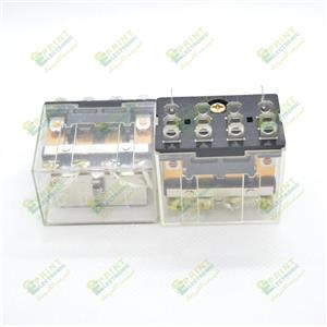 رله 24 ولت 4 کنتاکت 14پایه 10 آمپر Omron LY4N-J-24VDC