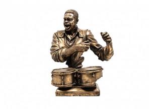 مجسمه نوازنده طرح درامر کد 2 Drummer sculpture