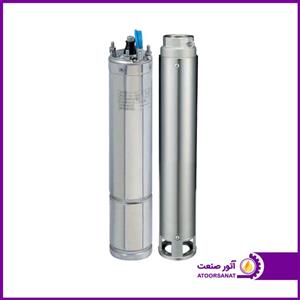 الکتروپمپ شناور 208 متری 1 و 1/4 اینچ تکفاز استیل سیستما ایتالیا Sistema