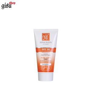 کرم ضد آفتاب بی‎رنگSPF30 فاقد چربی حاوی جوجوبا و آلوئه ‎ورا مناسب پوست‎های چرب و مختلط 50 میلی لیتر مای