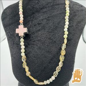 گردنبند زنانه سیترین جواهری