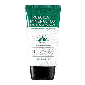 کرم ضد آفتاب تن آپ میراکل سام بای می SOME BY MI Truecica Mineral Calming Tone-Up Suncream