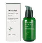 سرم دانه ی چای سبز مرطوب کننده و درخشان کننده ی پوست اینیسفری Innisfree Green Tea Humidifier Serum 80ml