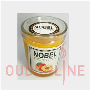 شمع معطر شیشه ای  شاتی ( لیوانی ) نوبل مدل پیچ ( هلو )