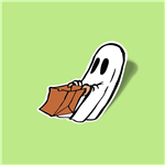 استیکر Cute Bag ghost sticker