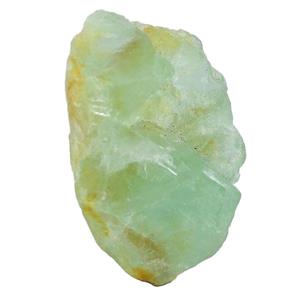 سنگ فلورین سبز راف (تراش نخورده) معدنی شفاف خوشرنگ مناسب دکوری سنگ درمانی مخصوص چاکرای قلب 11 گرم