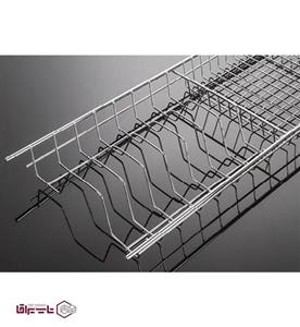 آبچکان داخل کابینت MDF تمام استیل مفتول ضخیم سایز 90 سانت