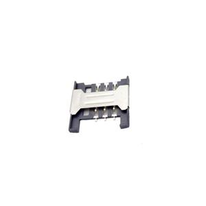 سوکت سیم کارت 6PIN پلاستیکی با هولدر فلزی