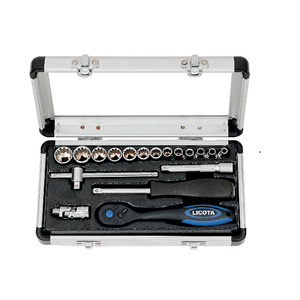 مجموعه 18 عددی آچار و سری بکس لیکوتا مدل ALM-3009