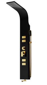 پنل دوش فریز شاور مشکی طلا