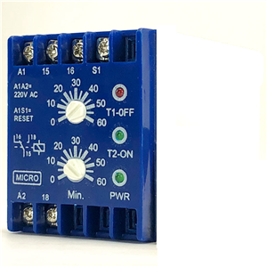 تایمر دو زمانه ثانیه و دقیقه میکرو ( Micro MAX )