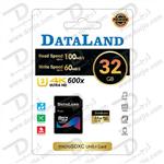 کارت حافظه Micro SD 32GB Class 10 U3 مارک DataLand