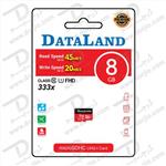 کارت حافظه Micro SD 8GB Class 10 U1 مارک DataLand