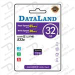 کارت حافظه Micro SD 32GB Class 10 U1 مارک DataLand