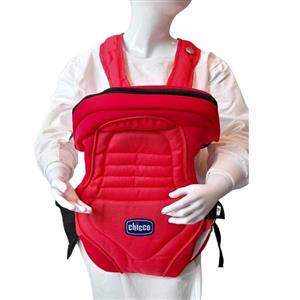 آغوش 3 کاره طوسی قرمز چیکو مدل chicco soft dream