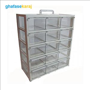 جعبه ابزار و کشو الکترونیک 15 کشو