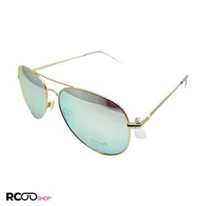 عینک افتابی خلبانی پلاریزه با فریم فلزی و لنز آینه ای مدل 324-220
