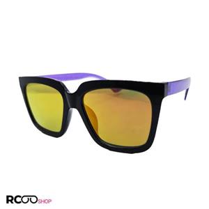 عینک آفتابی بچه گانه آینه ای با فریم مربعی مدل B016