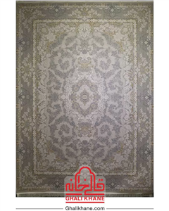 فرش تهران 1200 شانه طرح دوریس طلاکوب کرم