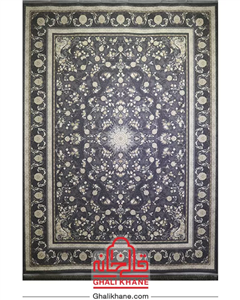 فرش تهران 1200 شانه طرح سوین طلاکوب طوسی