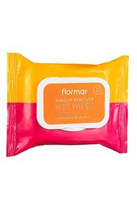 دستمال مرطوب پاک کننده ارایش برای پوست های مختلط چرب 20 عددی فلورمار Flormar 