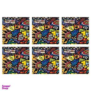 زیر لیوانی کد C1-42004 بسته 6 عددی